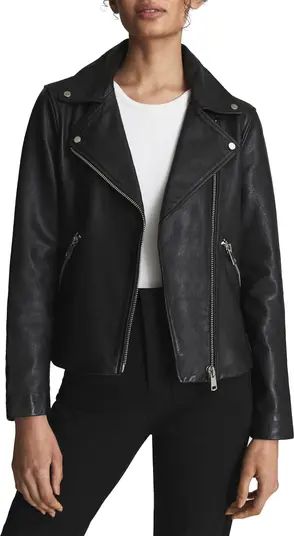 Grays Leather Moto Jacket | Nordstrom