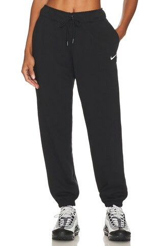 Nike Sportswear Easy Joggers in Black & White from Revolve.com | Revolve Clothing (Global)