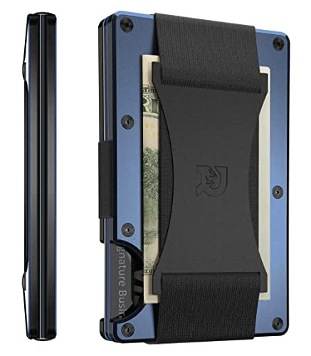 RIDGE Wallets for Men - The Official Ultra Slim, RFID-Blocking, Metal Ridge Wallet & Card Holder,... | Amazon (US)