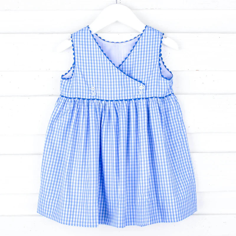 Happy Spring Blue Betsy Dress | Classic Whimsy