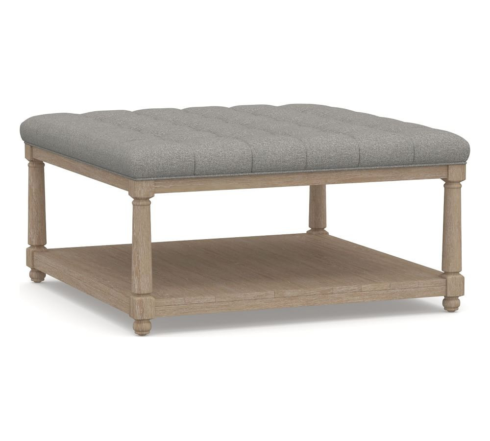 Berlin Square Ottoman | Pottery Barn (US)