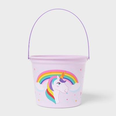Easter Plastic Printed Unicorn Bucket - Spritz™ | Target