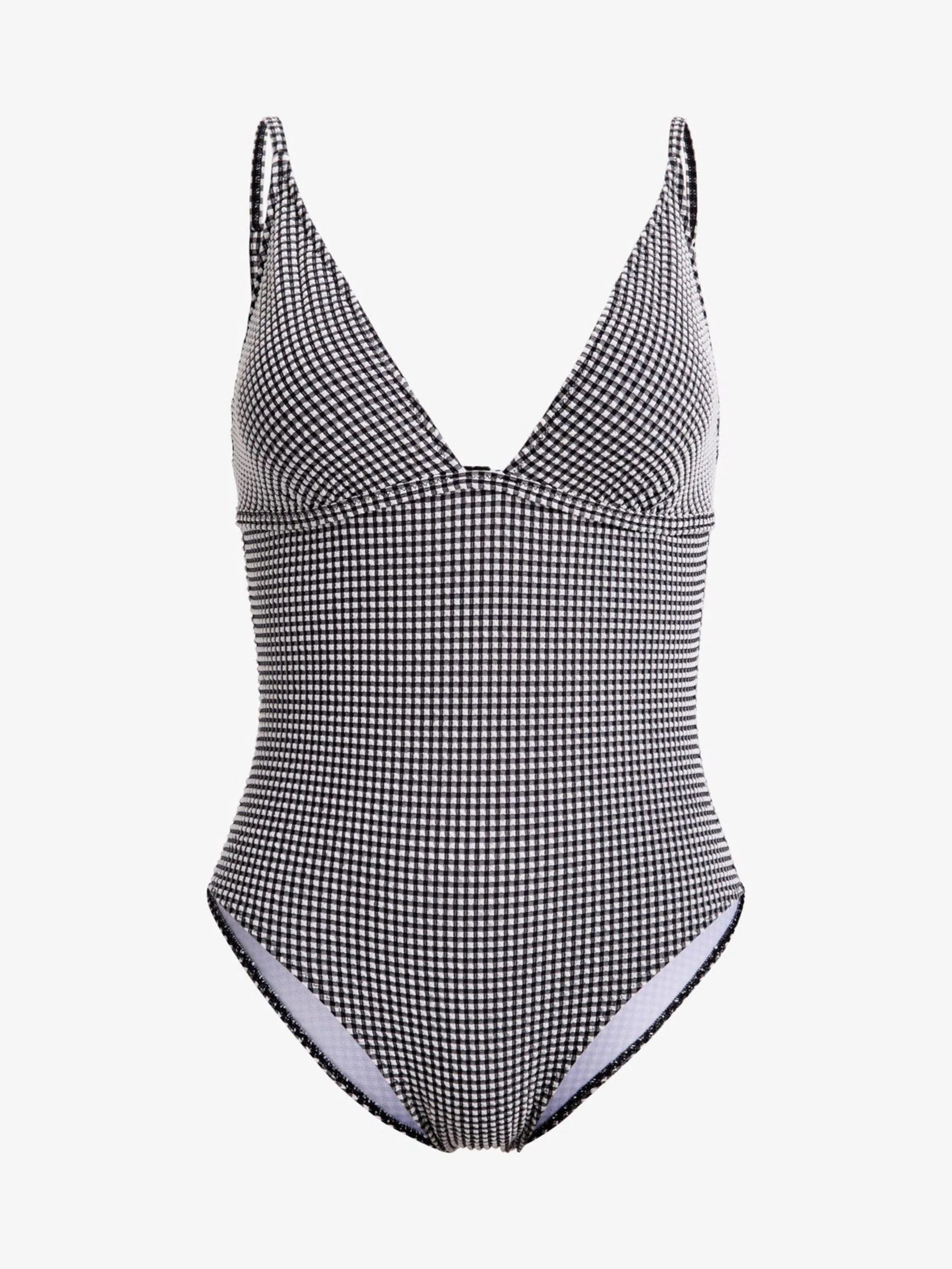 Roxy Roxy Black Gingham One Piece Swimsuit | Next US