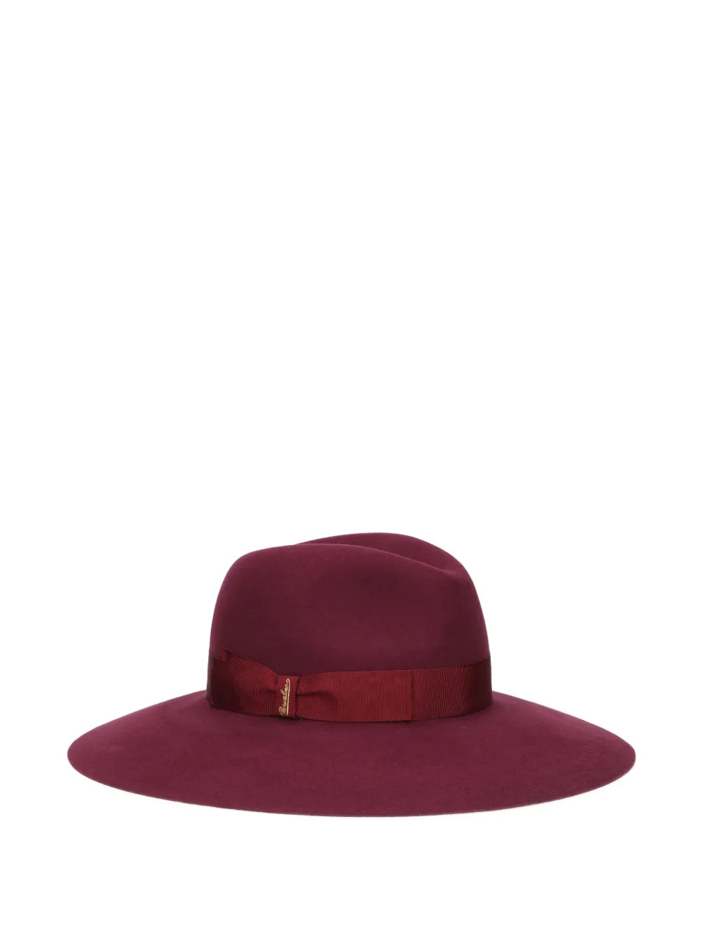 Borsalino Fine Wool Felt wide-brim Hat | Rosso | FARFETCH IT | Farfetch Global