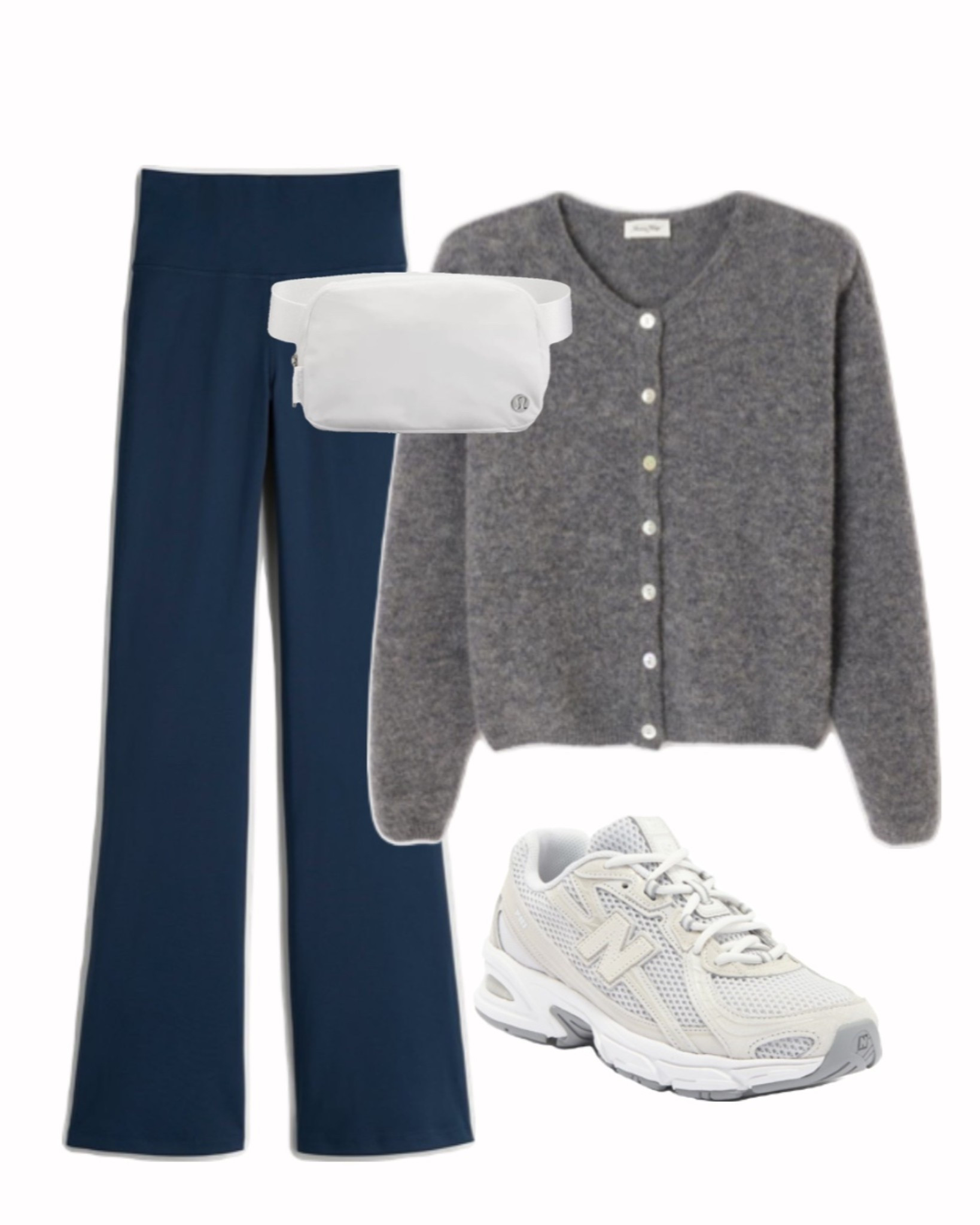 Easy athleisure look! comfy but still pulled together.

athleisure outfit, navy flare leggings, workout to errands outfit, casual everyday outfit, neutral sneakers outfit, new balance sneakers, cardigan athleisure look, cozy casual style, elevated lounge outfit, clean girl athleisure, comfy travel outfit, everyday activewear look

#LTKfitnessgoals #LTKActive