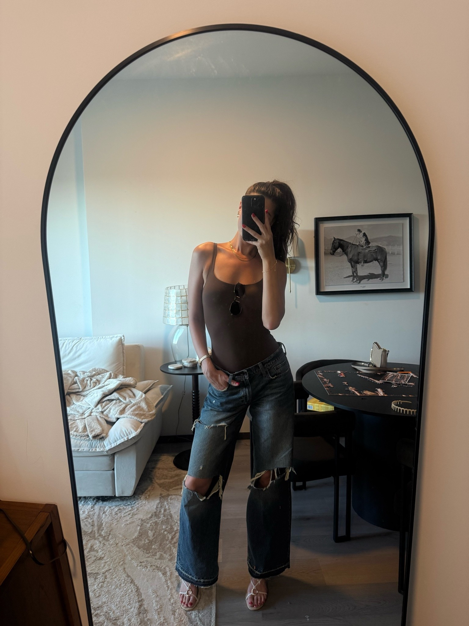 Low rise jeans are back baby

#LTKootd