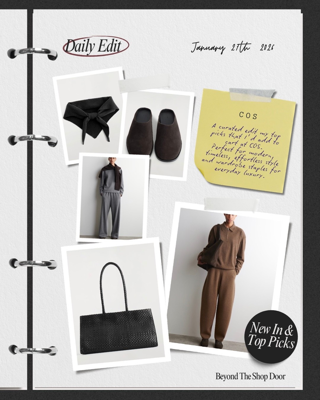 COS Edit | My Five Current Favourites

COS is one of my go-to brands for modern, minimalist style, but I’m selective. These are the five pieces I’d genuinely add to cart right now: timeless, versatile, and effortlessly wearable.

Suede Mules | Merino Barrel Leg Pants | Woven Tote | Triangle Cashmere Scarf | Wide Leg Joggers

#LTKOver40