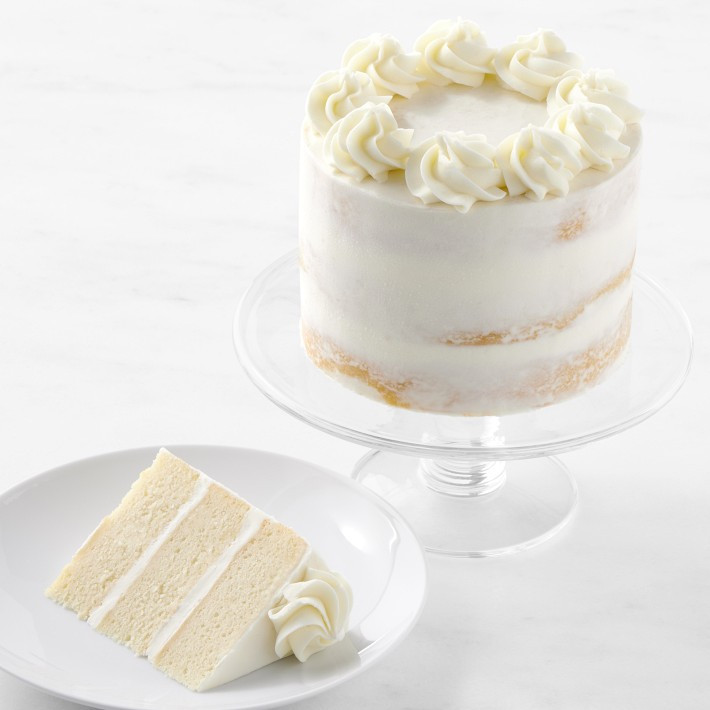 Williams Sonoma Test Kitchen Three-Layer Vanilla Cake, Serves 6-8 | Williams-Sonoma