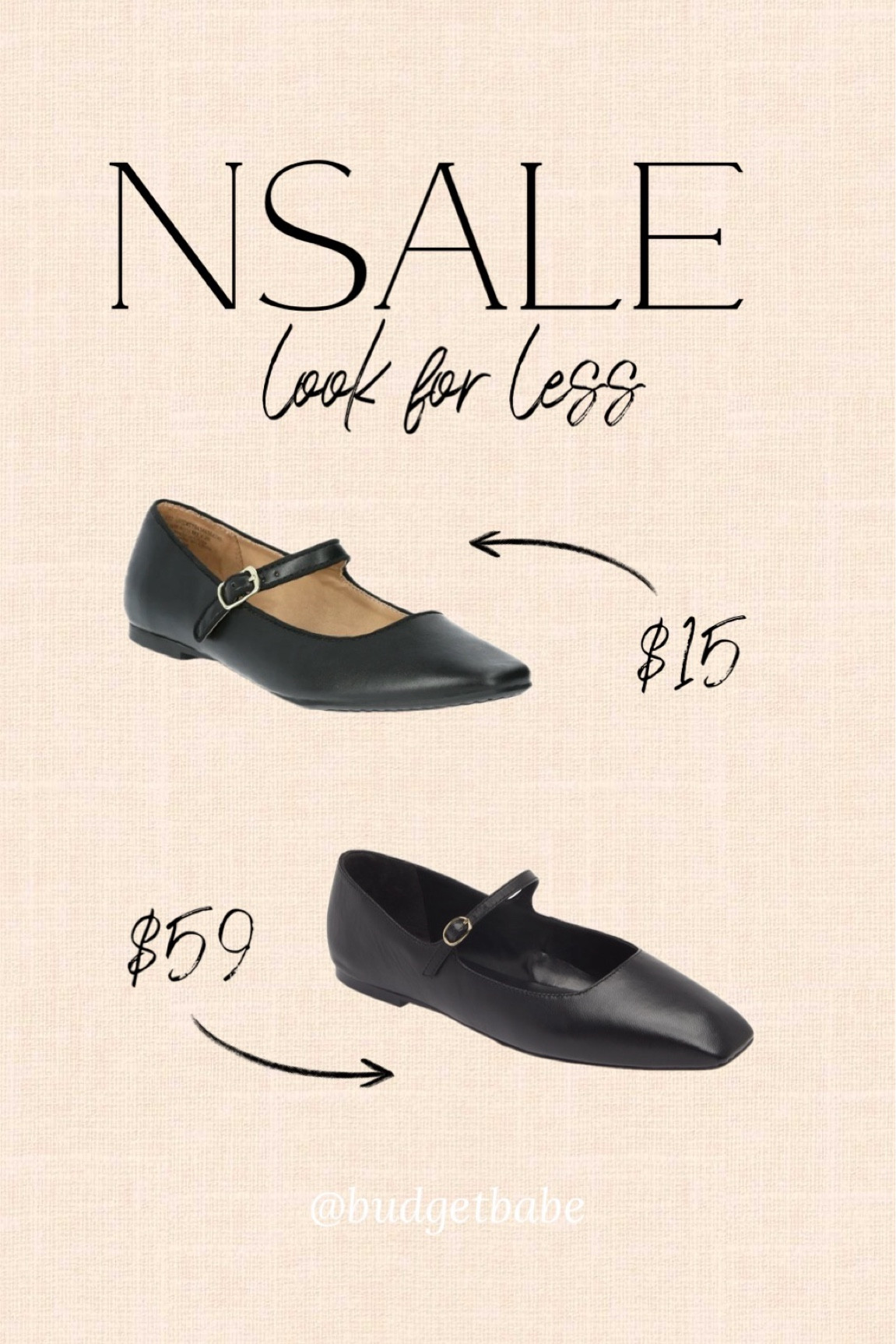 Nordstrom Anniversary sale look for less with these mary Jane flats at Walmart! Nordstrom’s are genuine leather. Both come in black, red, silver and more colors! #nsale

#LTKxNSale #LTKStyleTip #LTKFindsUnder50