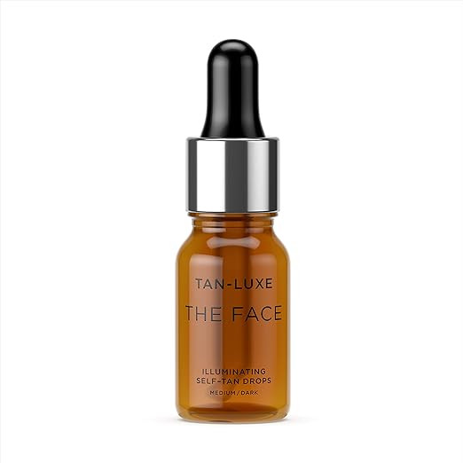 TAN-LUXE The Face Mini - Illuminating Self-Tan Drops to Create Your Own Self Tanner, 10ml - Cruel... | Amazon (US)