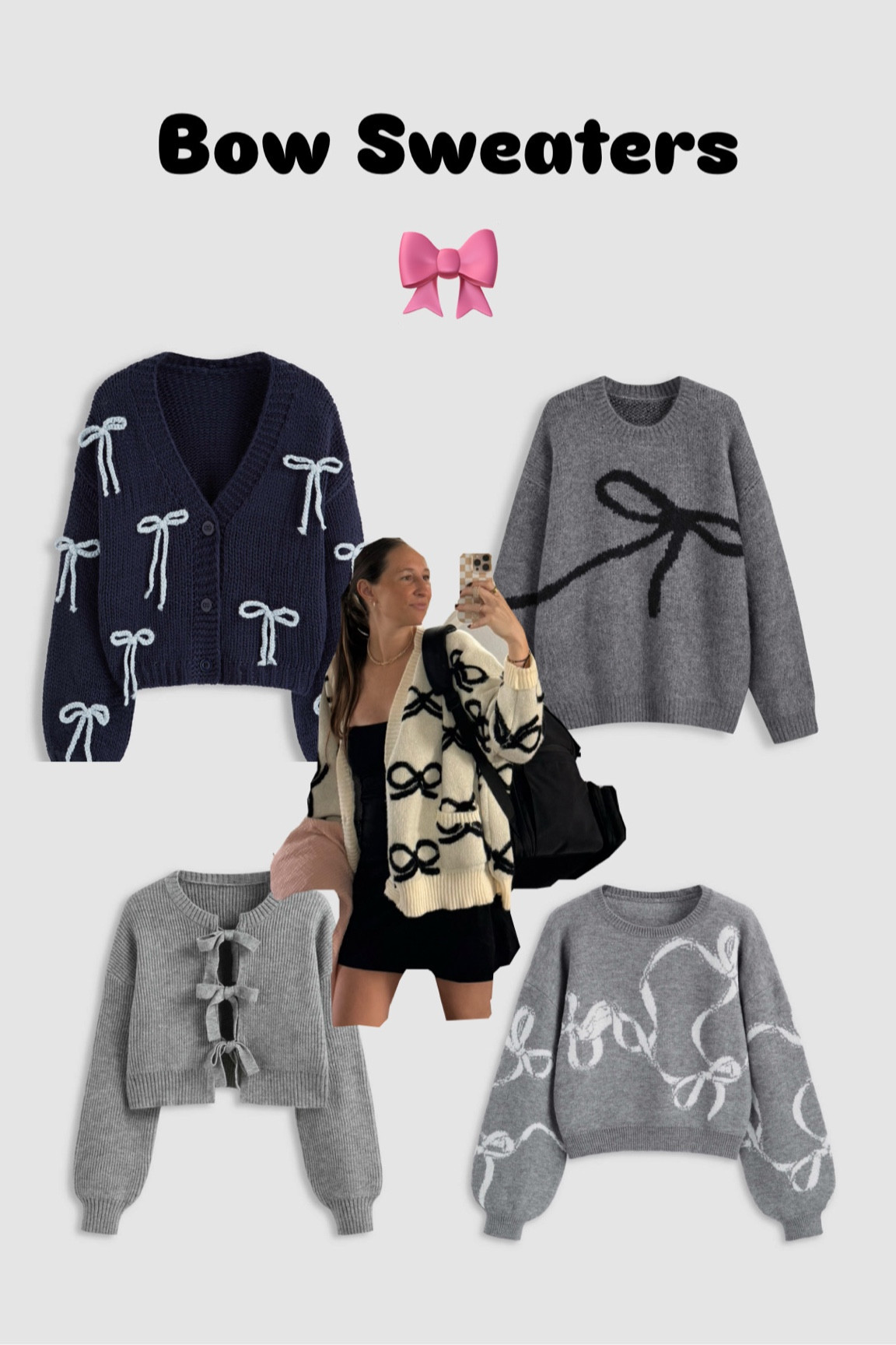 You guys loved my bow sweater and mirror in this post!! My sweater is sold out so I’ve linked similar!!

#LTKSeasonal #LTKHoliday #LTKootd