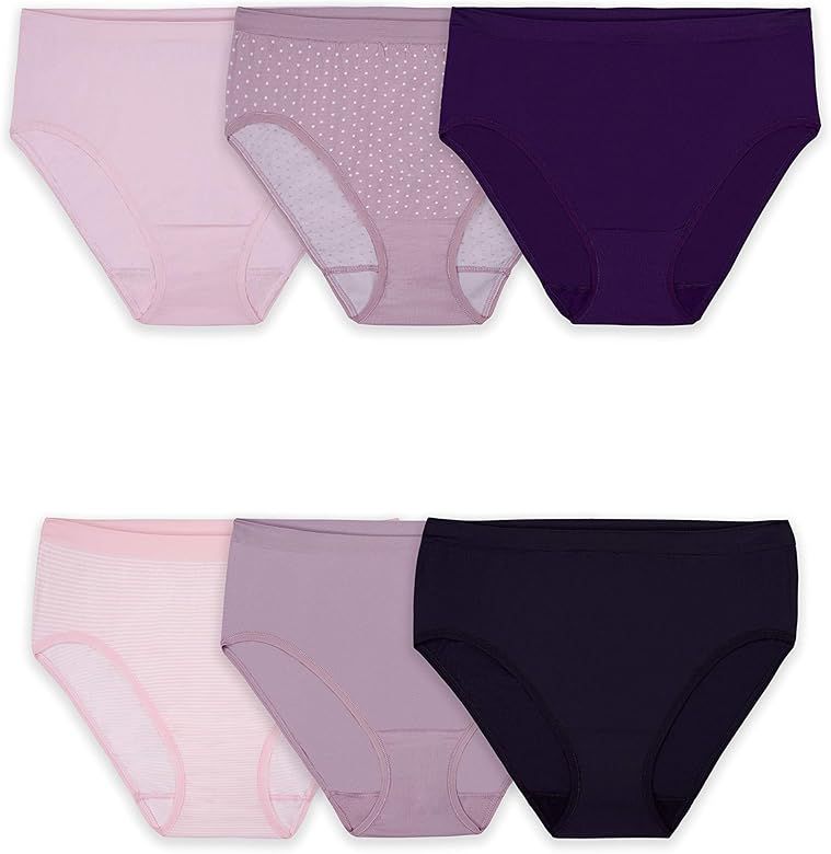 Fruit of the Loom Women's Seamless Underwear (Regular & Plus Size) | Amazon (US)