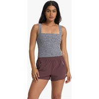 Vuori Elevation Square Neck Tank Top | Heather Grey | Large | Vuori Clothing (US & Canada)