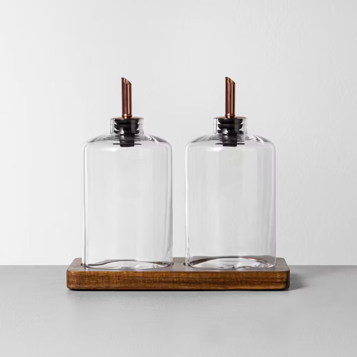 Oil & Vinegar Pour Set - Hearth & Hand™ with Magnolia | Target
