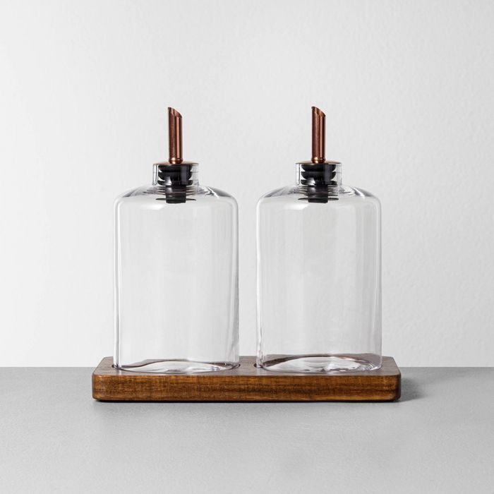 Oil & Vinegar Pour Set - Hearth & Hand™ with Magnolia | Target