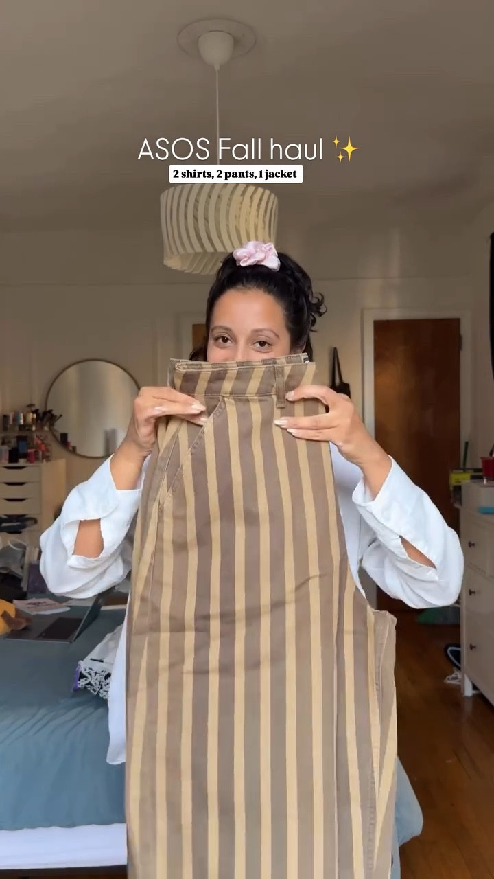 For each season I buy 2 shirt, 2 bottoms, and 1 outwear item, I’ve been doing this since I had a baby. Navigating my postpartum body has it’s highs and lows, so it’s nice to have items that I know will fit and can rotate with other items I have that fit. So, buy items that fit you now and when you get to your weight goals later get new items ❤️ #asos #haul 

Comment “LINK” if you want the links to these items ✨

Now the question is, should I come back and do a try on haul ? 👀✨