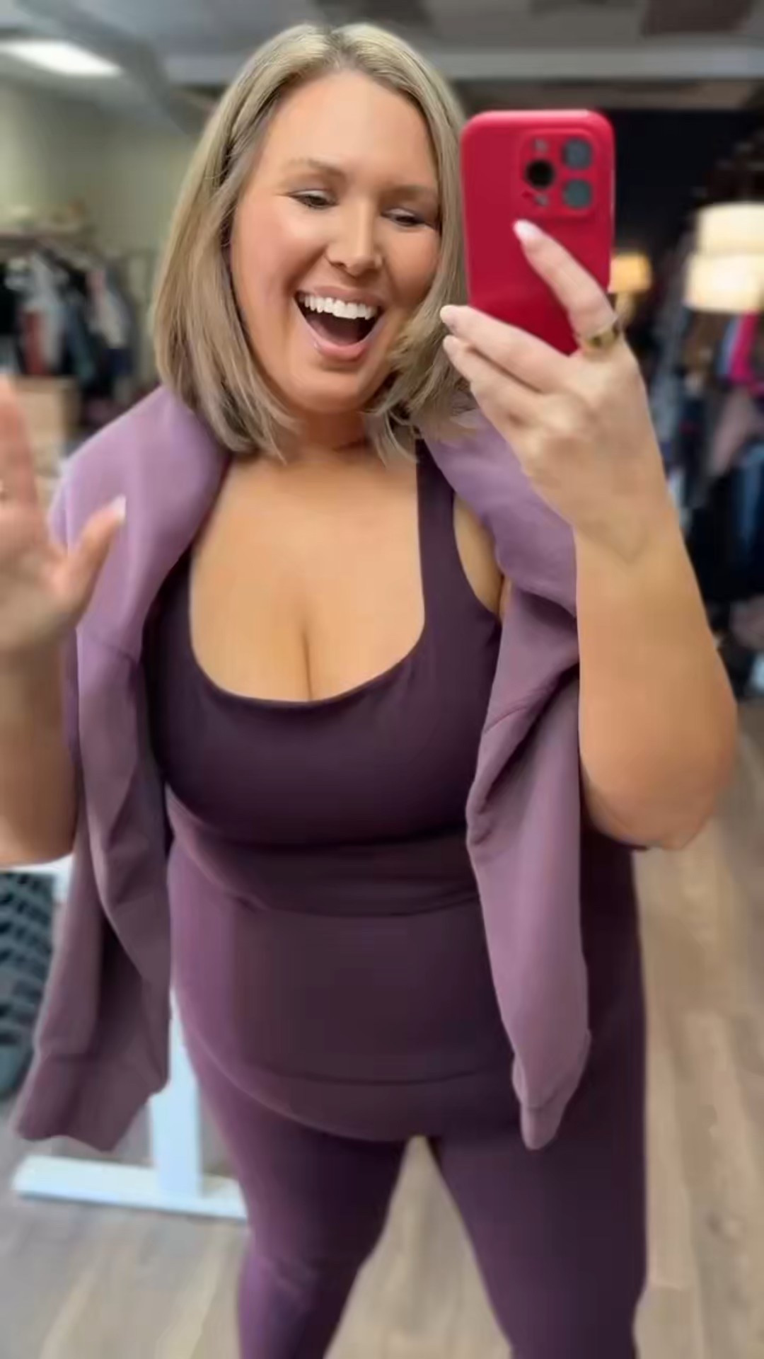 Wearing a 2X in the tank + leggings, sweatshirt is a 3X! @spanx #spanxpartner

Use my discount code ASHLEYDXSPANX sitewide for new customers !

Plus size fashion, everyday outfit ideas, matching set, spanx finds, midsize fashion, comfy casual

#LTKMidsize #LTKPlusSize #LTKActive