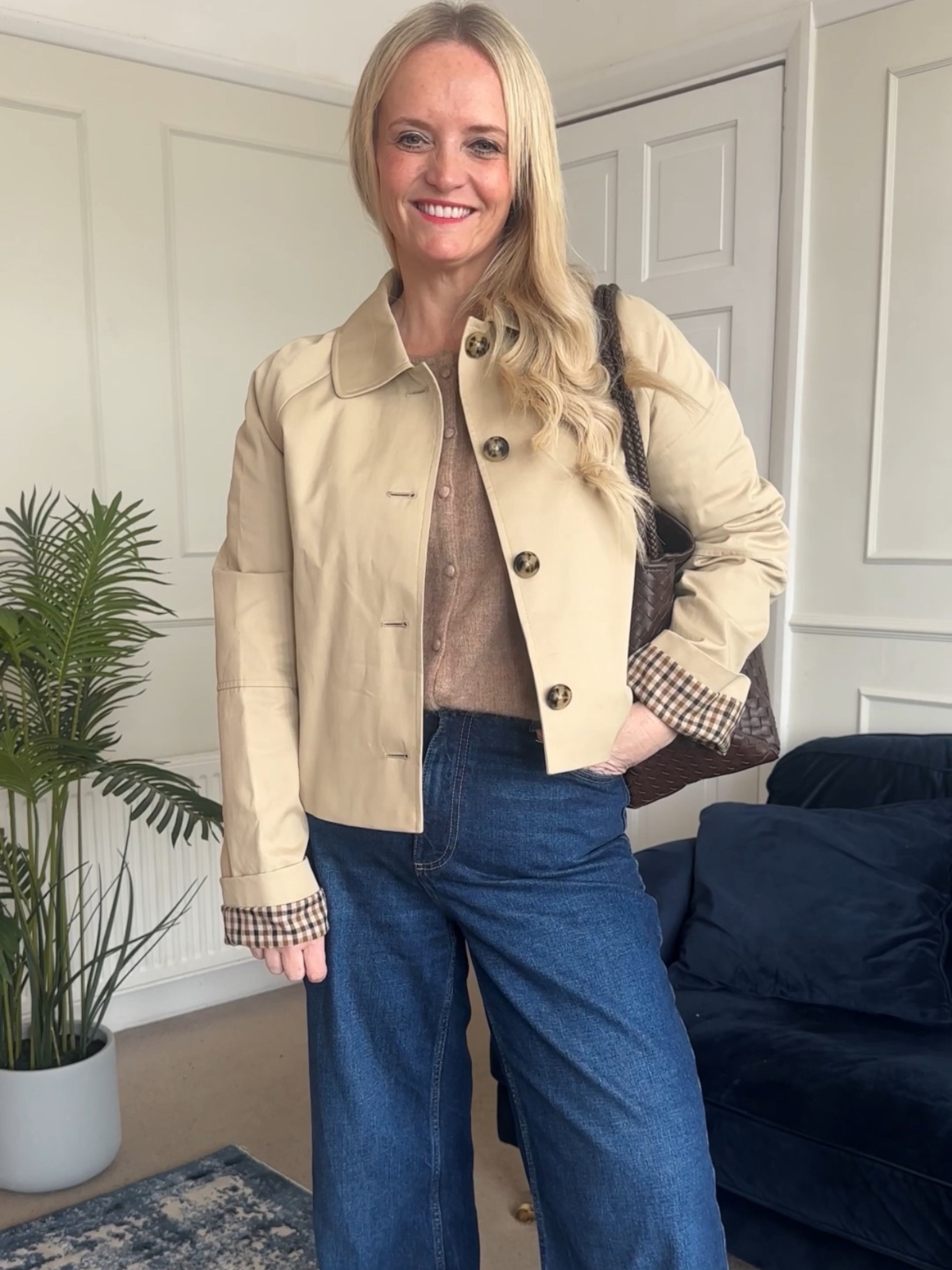 Trying the @marksandspencer viral dupe of the Sezane Bobby jacket! 
I can’t believe how similar they are - except in price as this one is £60 versus £245 for the Sezane one! 
It’s no surprise it was an almost instant sell out but it’s now been restocked in all sizes so if you missed out on it the first time, run to M&S now! 
I’m wearing a size 12. 

#LTKspring #LTKuk #LTKmidsize