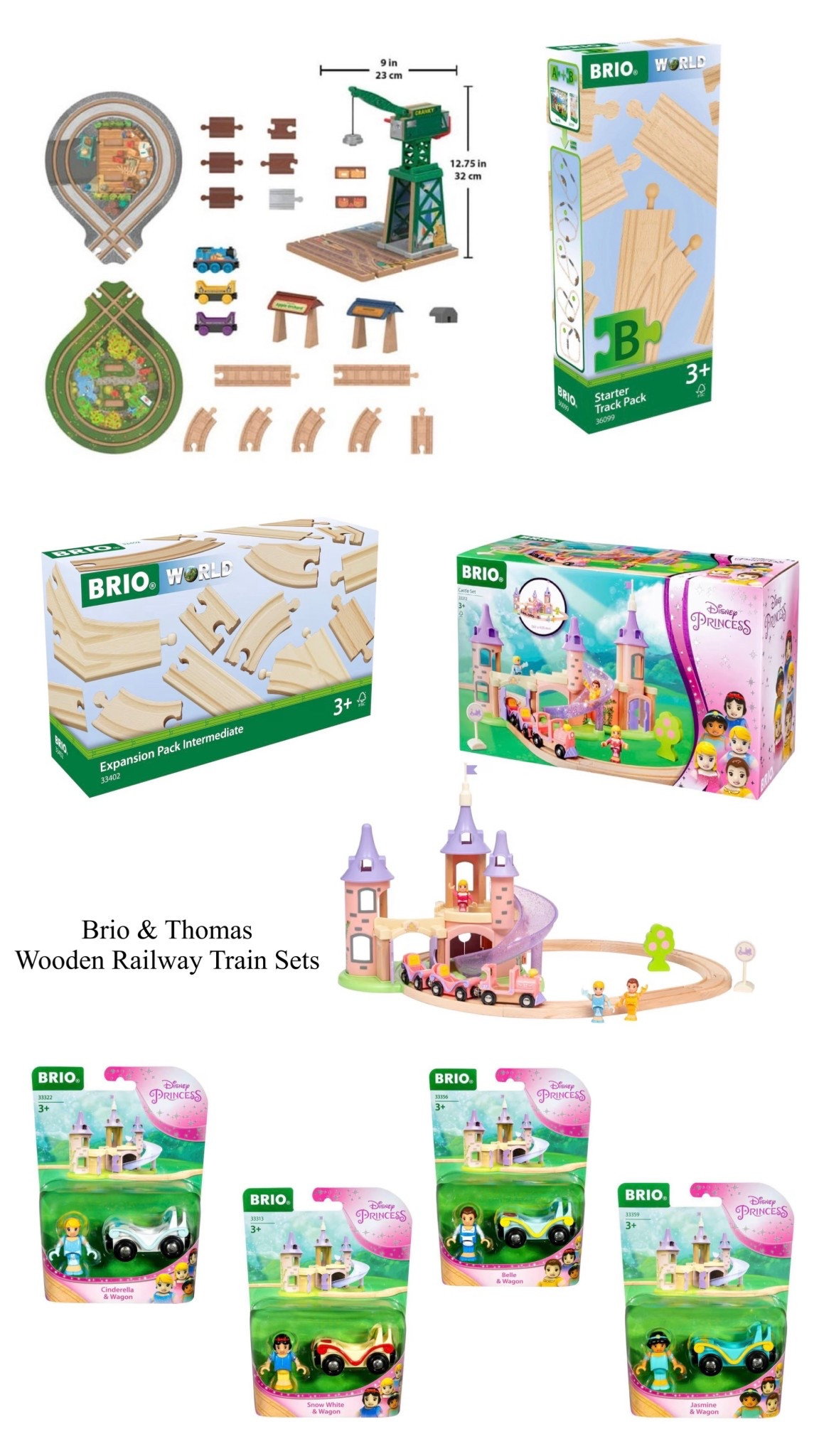 Wooden Train sets 🚂