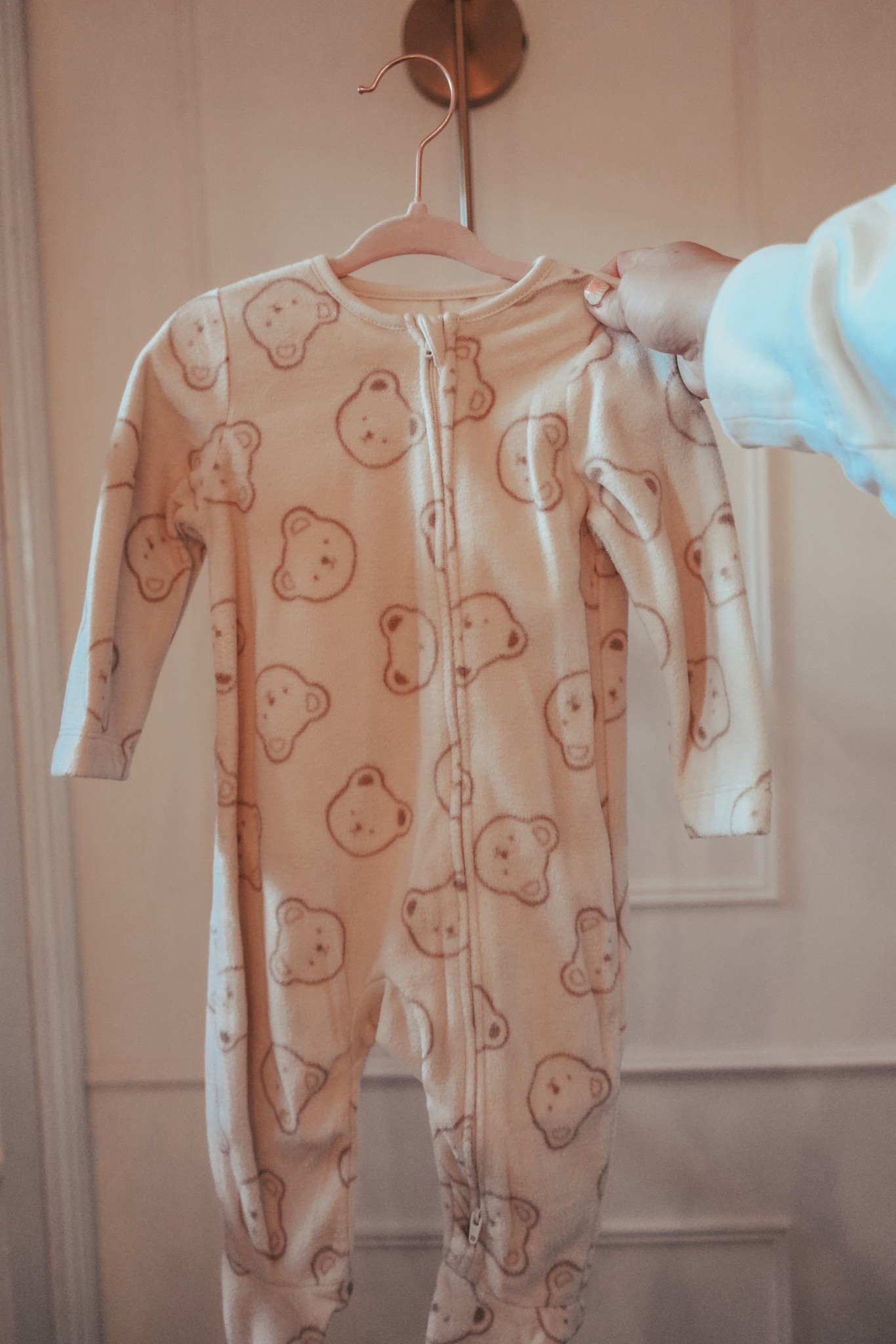 Cute and body bear fleece zip sleepsuit 

#LTKbaby #LTKfamily #LTKkids