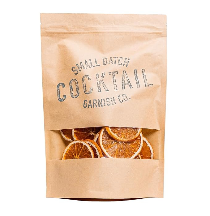 Cocktail Garnish Co. Dehydrated Orange Wheels, 3oz, 31+ Slices | Amazon (US)