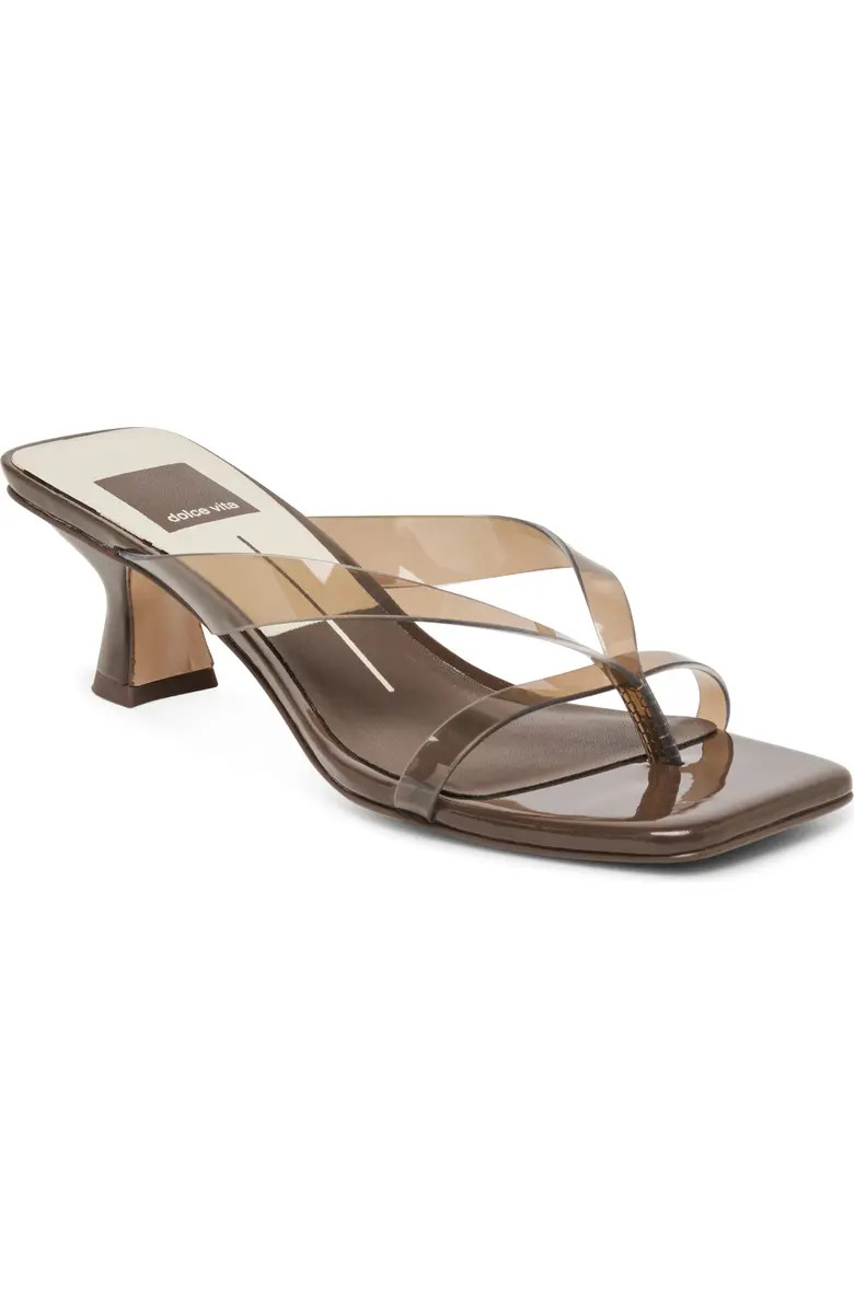 Brevel Vinyl Translucent Strap Sandal (Women) | Nordstrom