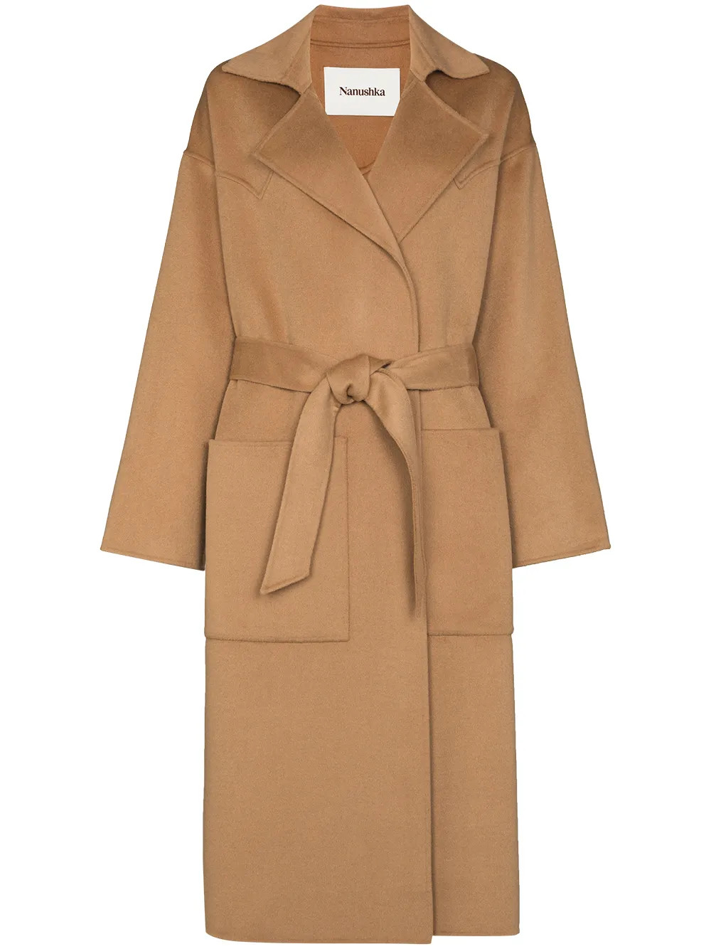 Alamo belted midi coat | Farfetch Global