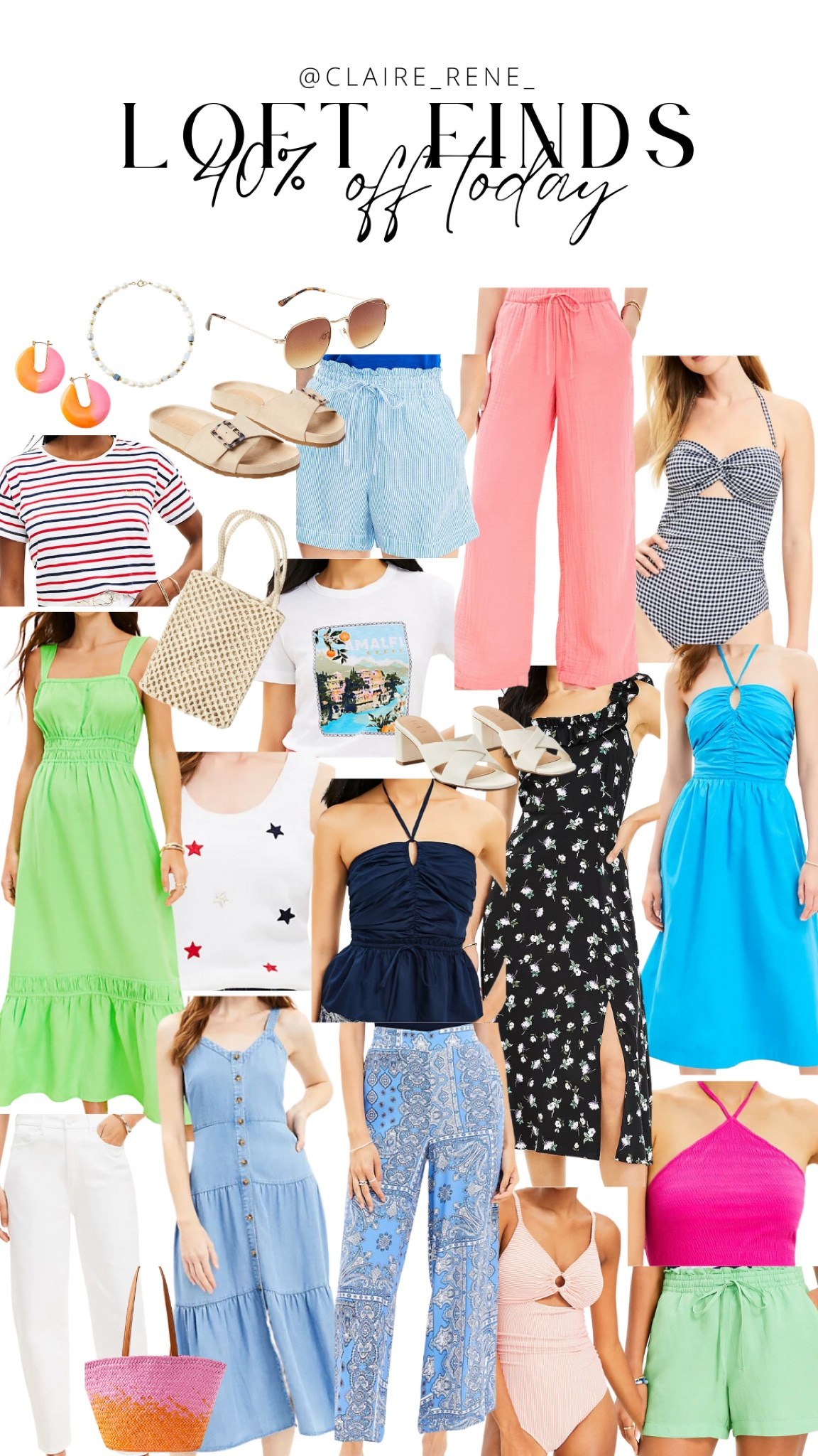 Code SUMMER for 40% off today on Loft! 

#LTKSeasonal #LTKsalealert #LTKstyletip