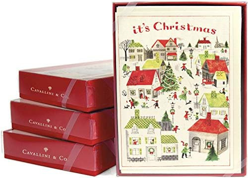 Christmas Village Boxed Notes - Set of 12 | Amazon (US)