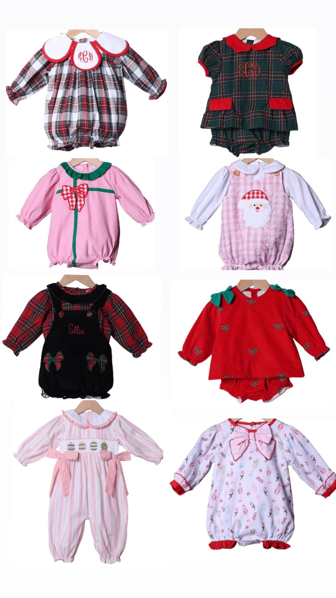 Smocked flamingo Christmas! Code GEOR to save! 

#LTKKids #LTKHoliday