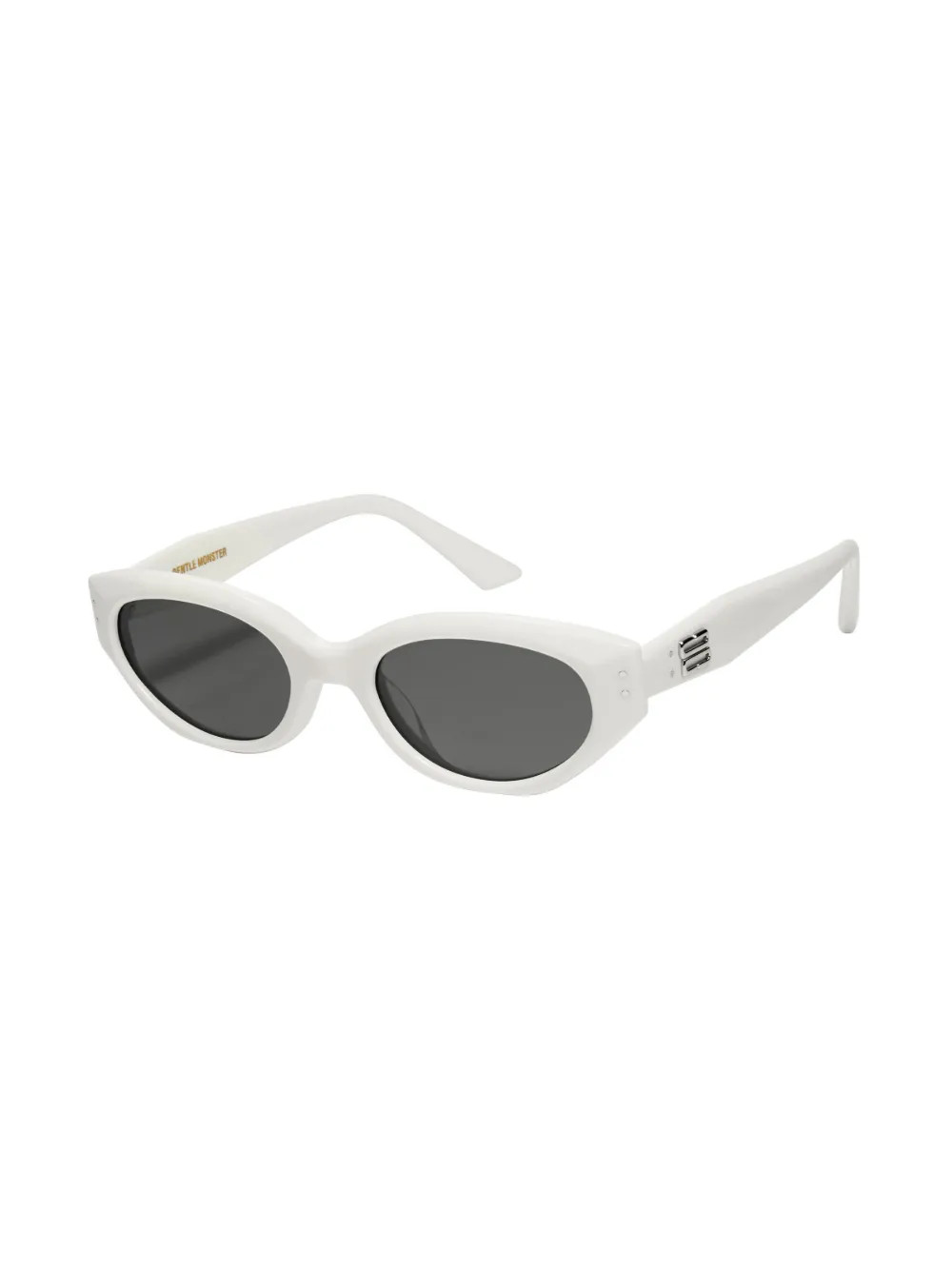 Gentle Monster Pearly oval-frame Sunglasses - Farfetch | Farfetch Global