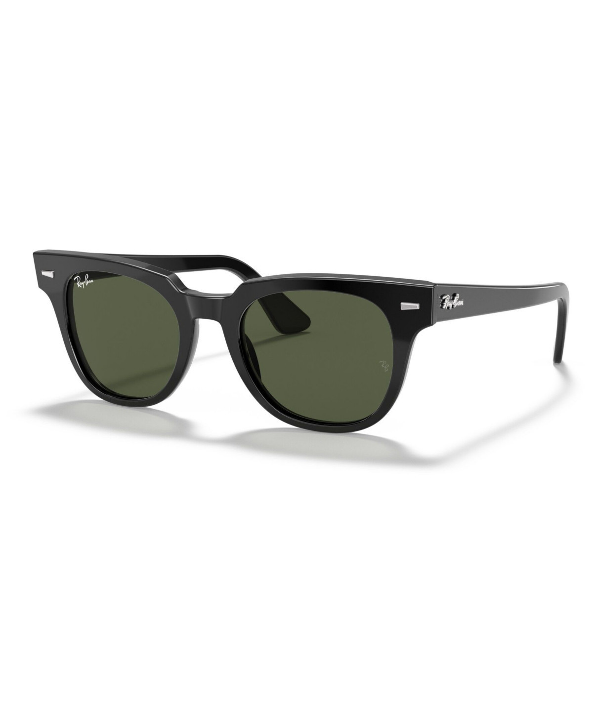 Ray-Ban Sunglasses, RB2168 Meteor - BLACK / GREEN | Macy's