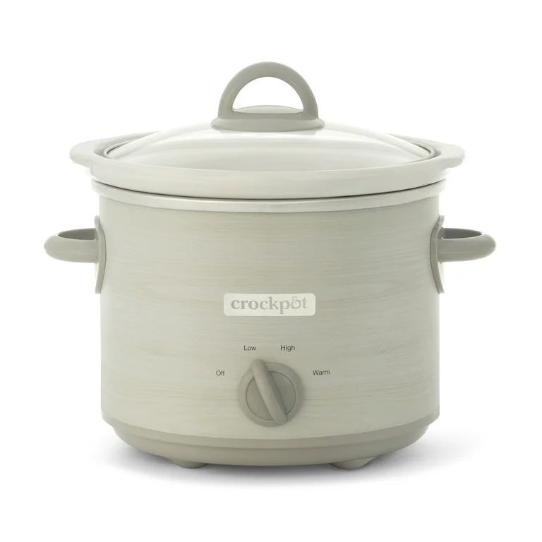 Crock-Pot® Manual Design Series 3-Quart Slow Cooker, Woodgrain | Walmart (US)