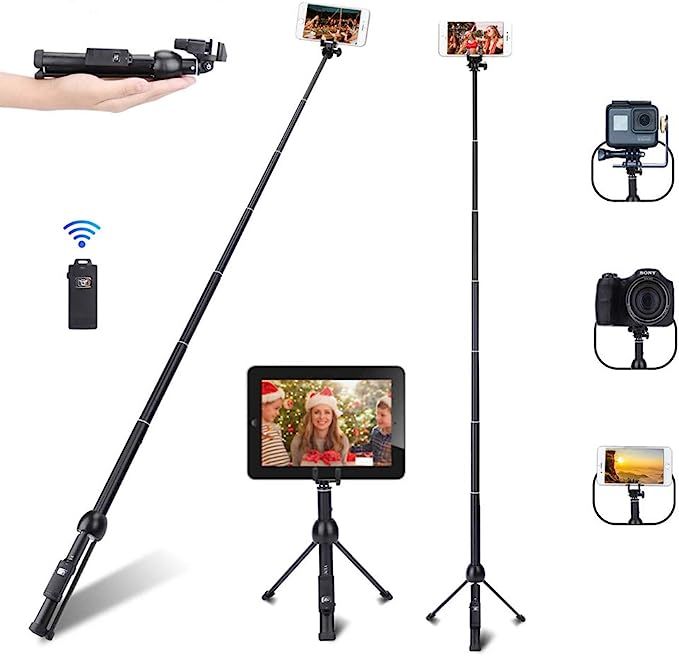 Amazon.com: Selfie Stick, Professional 45-Inch Selfie Stick Tripod, Extendable Selfie Stick with ... | Amazon (US)