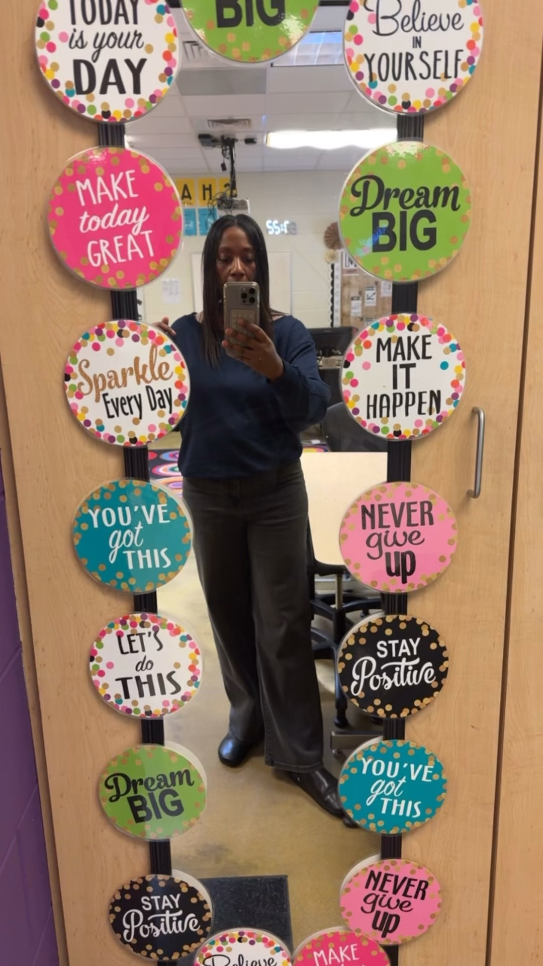 Teacher look #ootd Seychelles Mules, 78and sunny top 

#LTKOver40 #LTKootd #LTKgrwm