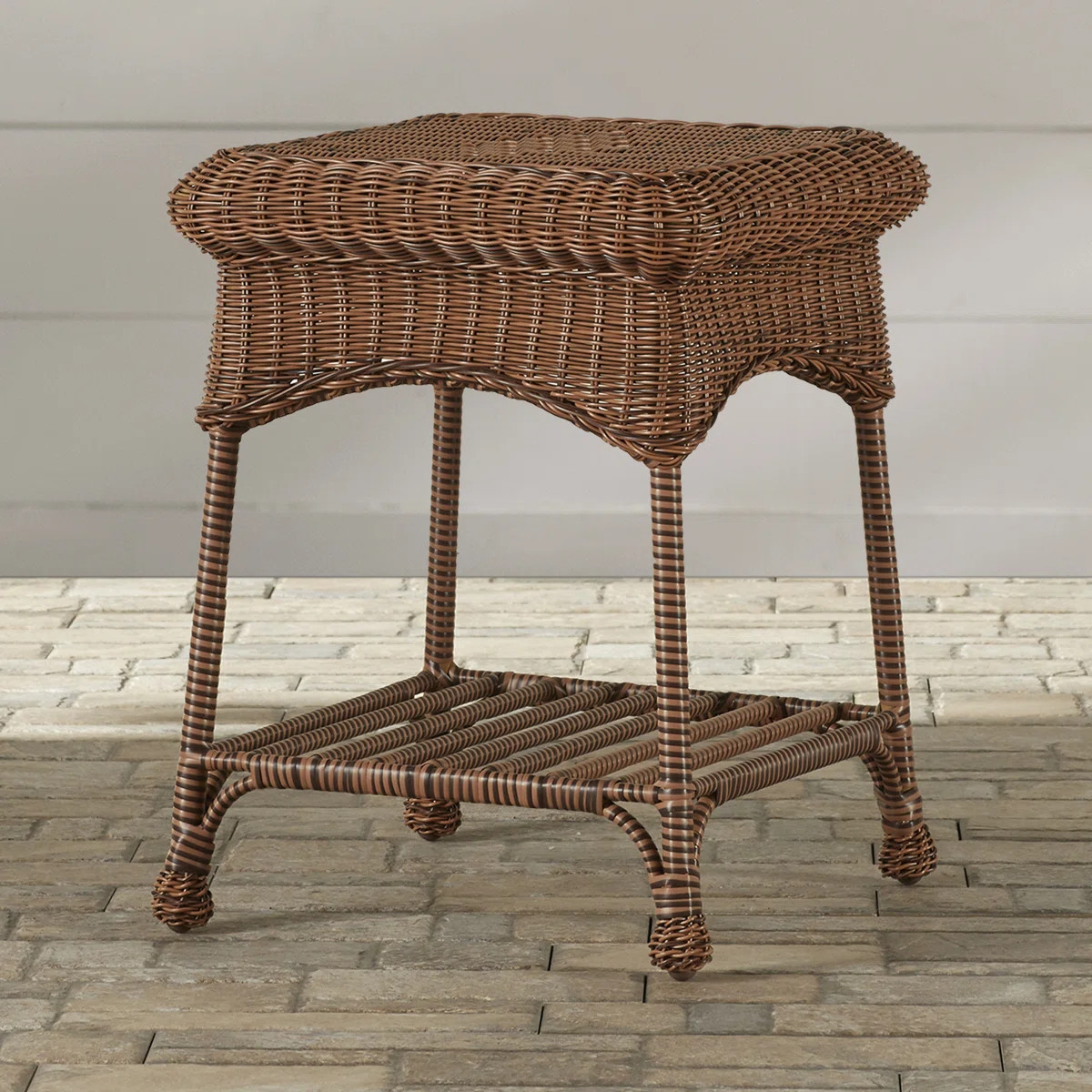 Herscher Square Outdoor Side Table , 17'' in. W 17'' in. D | Wayfair North America