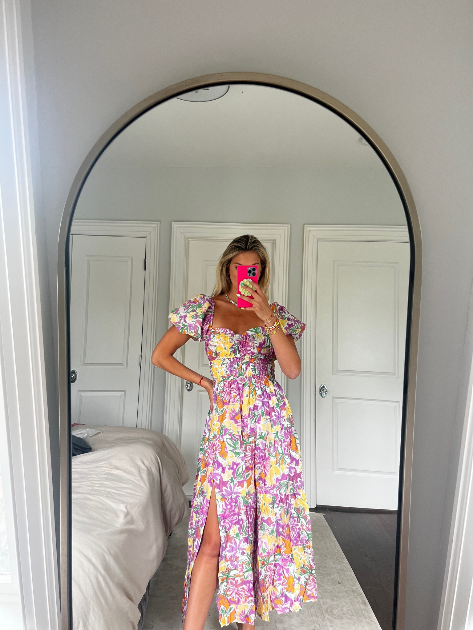 How cute is this floral puff sleeve dress?! Perfect for vacation or a summer wedding! 

#LTKstyletip #LTKwedding #LTKSeasonal