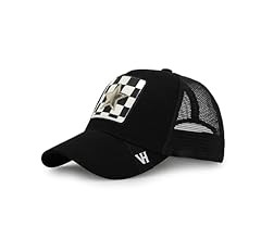 VINTAGE HAVANA Black Trucker Hats Women | Mesh Adjustable Snapback Hat | Men & Women Trendy Fashi... | Amazon (US)