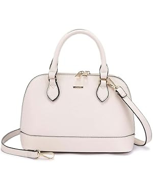 Amazon.com: LOVEVOOK Purse for Women Small Crossbody Bags Classic Double Zip Top Handle Dome Satc... | Amazon (US)