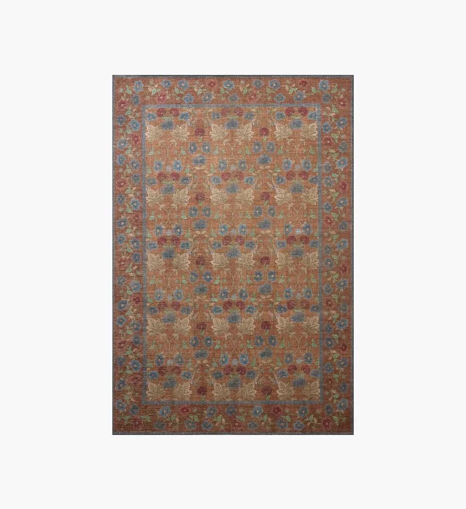 Edinburgh Maple Power Loomed Rug - Cinnamon | Rifle Paper Co.