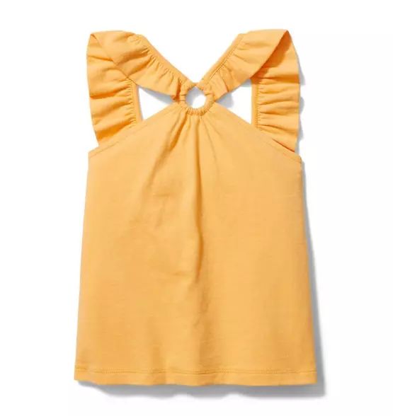 Ruffle Halter Ring Top | Janie and Jack