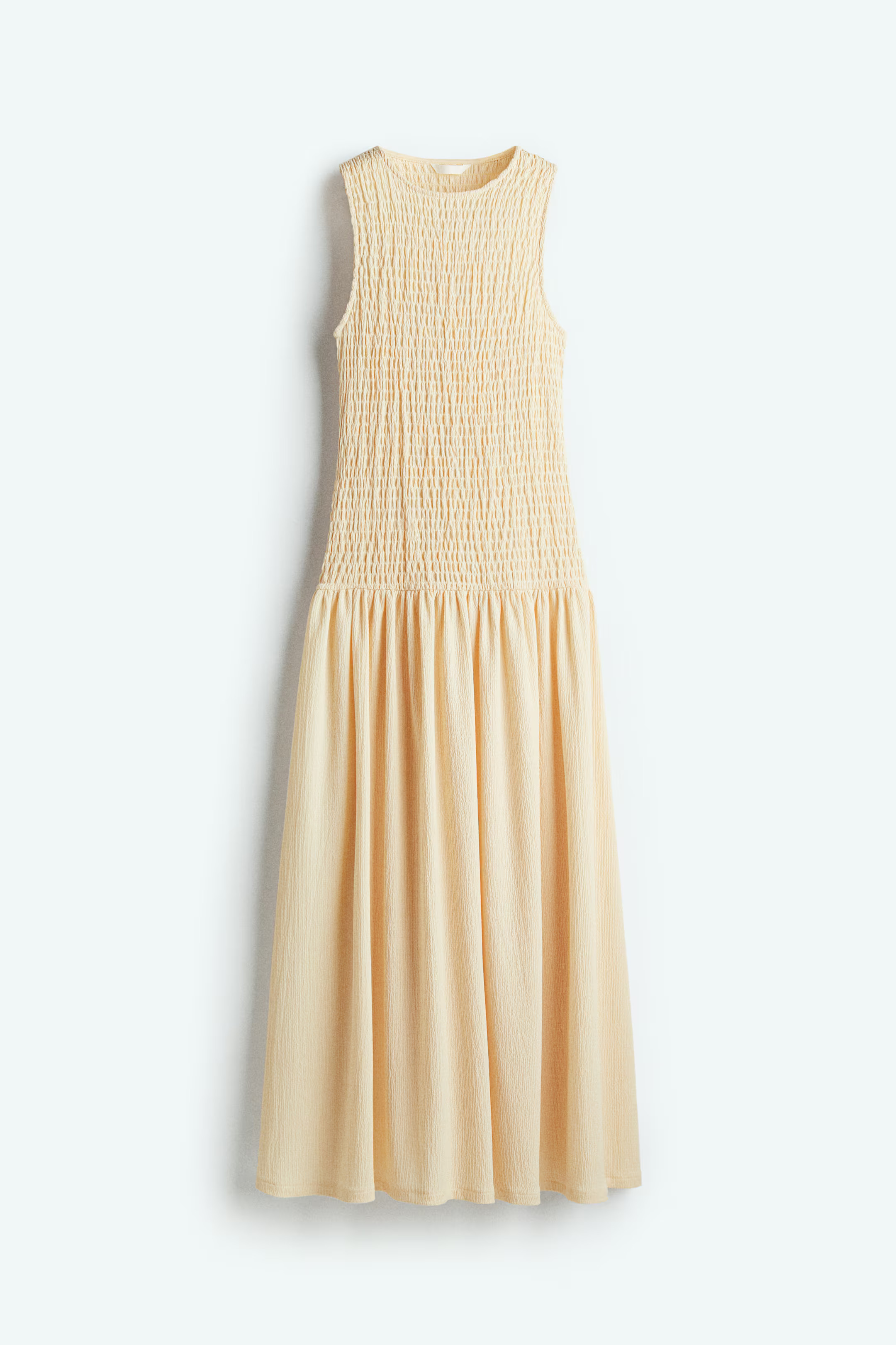 Smocked jersey dress | H&M (UK, MY, IN, SG, PH, TW, HK)