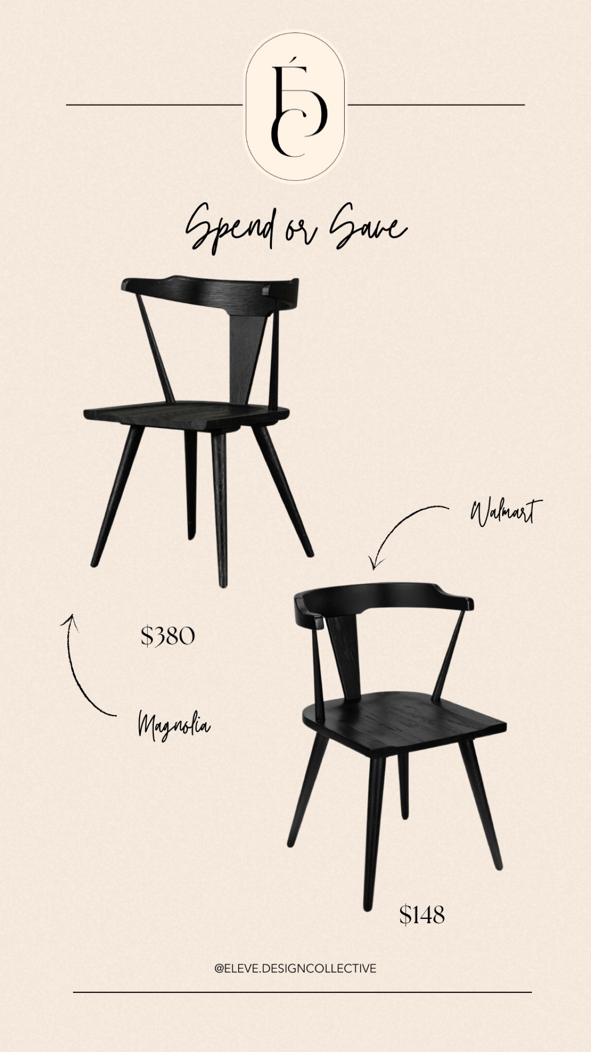 Great dining chair option! 

We love to mix these in with a wooden traditional dining table, but they are a great option to elevate the seating around any table 🖤🖤🖤

#LTKStyleTip #LTKHome #LTKSaleAlert