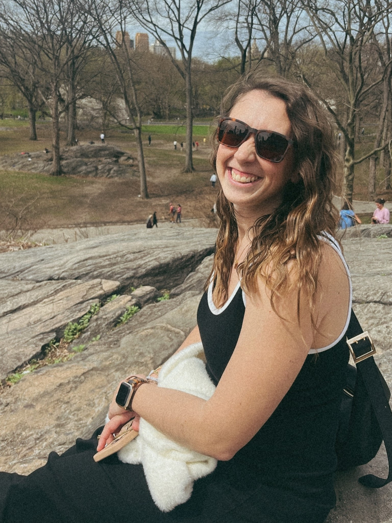 Spring in Central Park. This maxi dress is perfect for the season transition! Paired it with a sling bag and sweater for a day in NYC. And all under $30 of course!

#LTKFindsUnder50 #LTKSeasonal