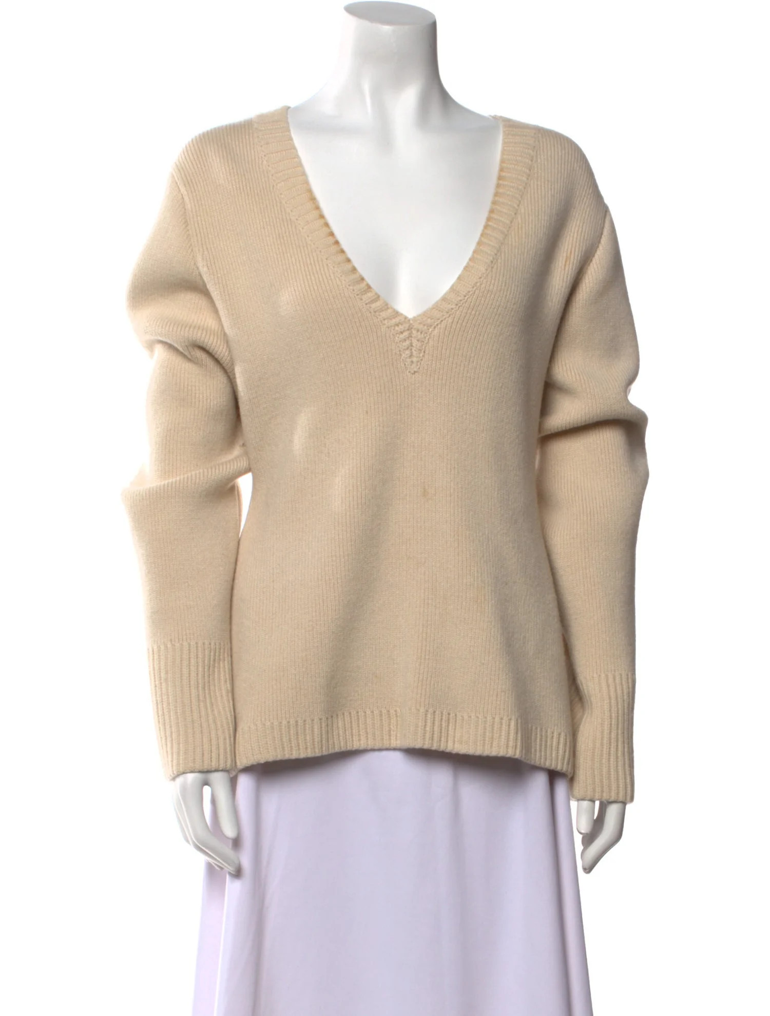 Cashmere V-Neck Sweater | The RealReal