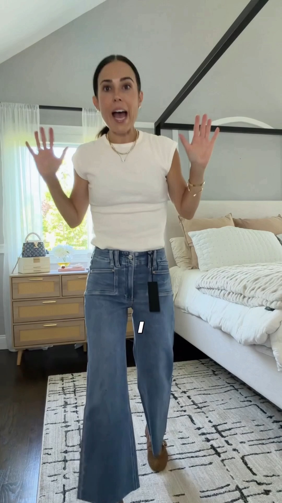 These jeans are hands down my favorite purchase from the Nordstrom Sale… and somehow they’re BACK in almost every size. 🙌🏻

I know they’ll be one of those pairs I keep reaching for all fall. The fit is so flattering, they’re incredibly comfortable, and they have that effortless, elevated look I love.

If you missed them the first time around, this is your sign. I honestly didn’t think they’d be restocked!

💌type “JEANS” and I’ll send you the link
🔗

#LTKSaleAlert #LTKOver40 #LTKSeasonal