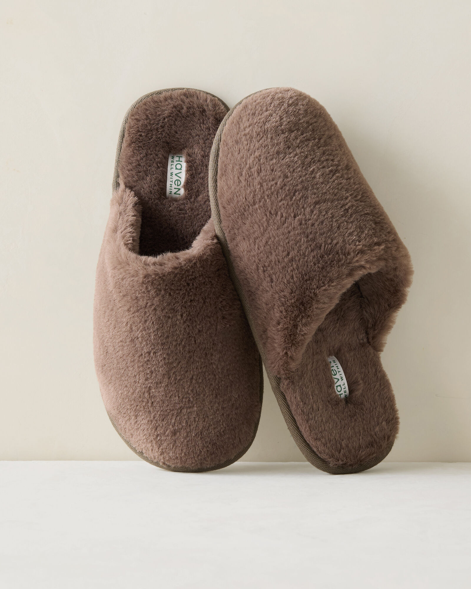 Faux Fur Spa Slippers | Haven Well Within