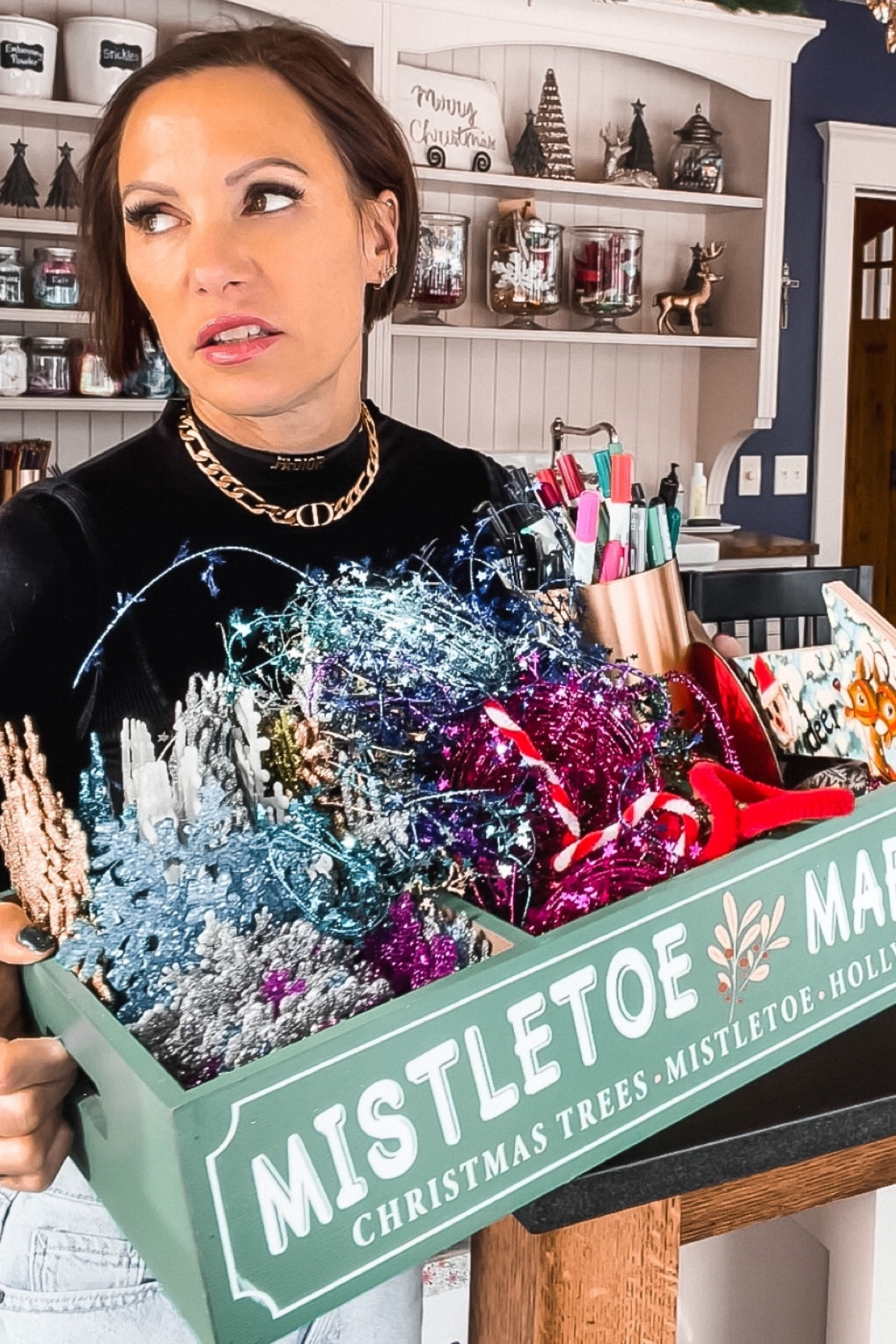 Inking some fun wire garland options- I use this on all of my Christmas gifts. Add the perfect sparkle and the perfect thing to tie on  those ornaments, present toppers and gift tags.

#LTKGiftGuide #LTKHoliday #LTKSeasonal