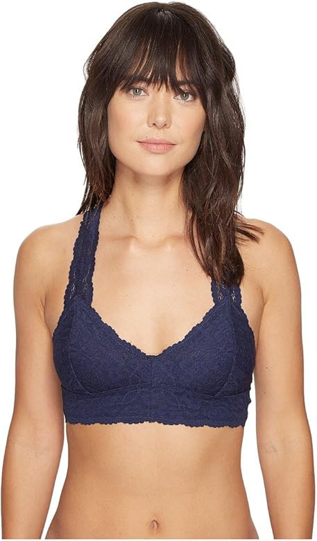 Free People Women's Galloon Lace Racerback | Amazon (US)