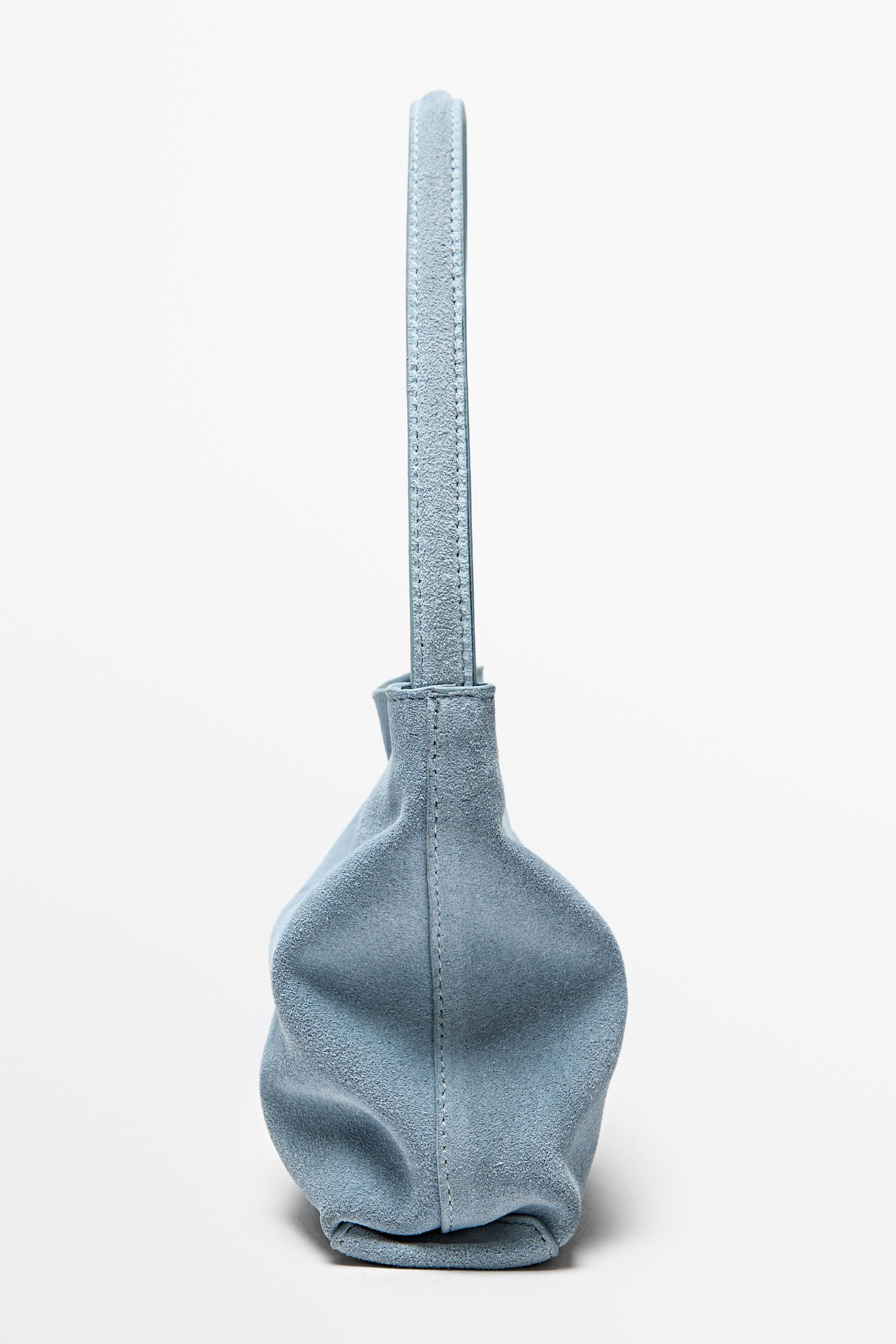 Split suede leather shoulder bag | Massimo Dutti UK